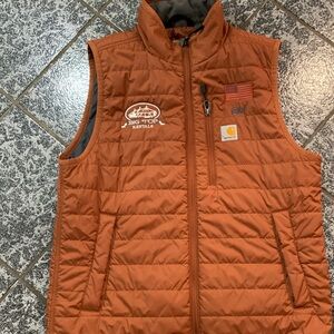 Carhartt Men's Rust Quilted Vest